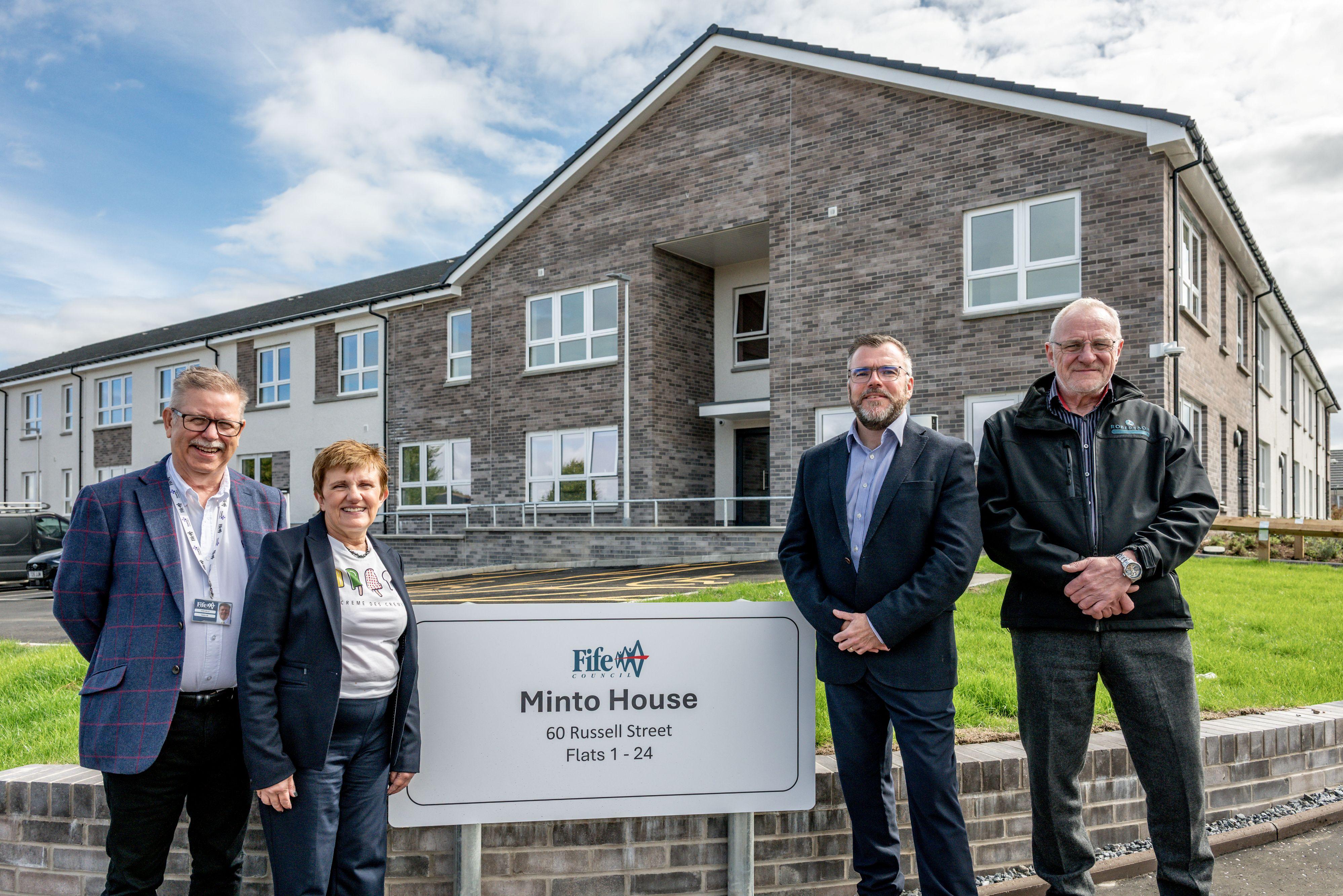 Robertson hands over 44 extra care homes to Fife Council 