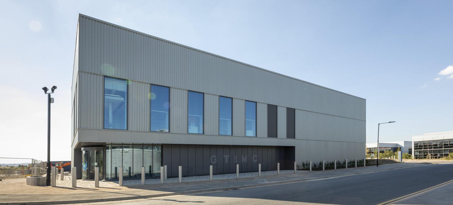 External view of new building - Gene Therapy Innovation Center constructed by Robertson