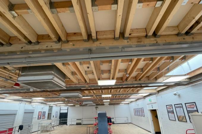 RAAC refurbishment failsafe supports