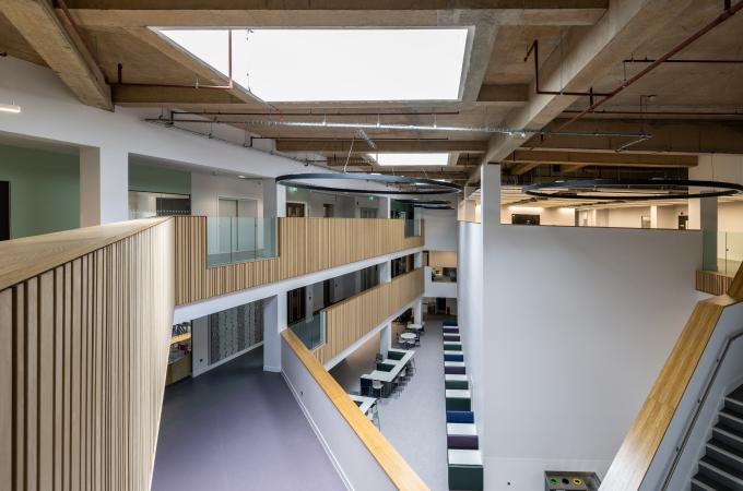 Perth High School interior