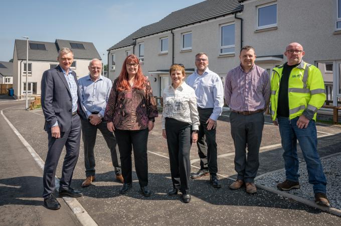 Robertson hands over 85 homes to Fife Council in Dunfermline 