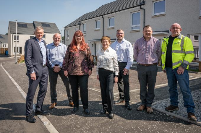 Robertson hands over 85 homes to Fife Council in Dunfermline 