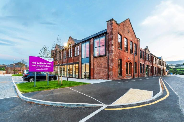 A modern, dementia-friendly design for a new care home, Ada Belfield Centre and Belper Library