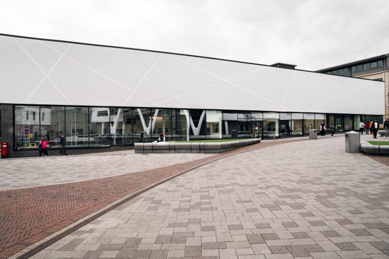 Robertson has transformed the University of Huddersfield’s former Technology Building into a cutting-edge research hub