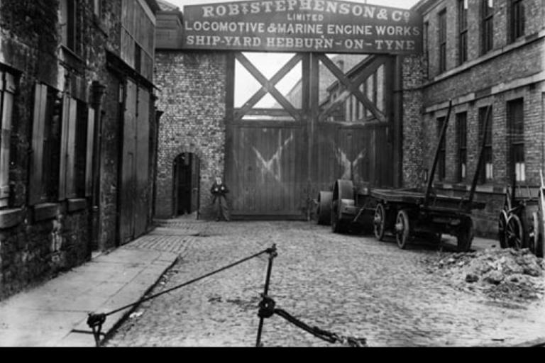 The Pattern Shop - late 1800s entrance to the South Street Stephenson's works