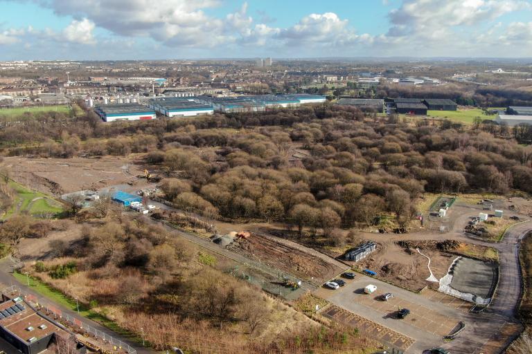 civils - Cuningar Loop phase 2 woodland park & phase 3 car park improvements