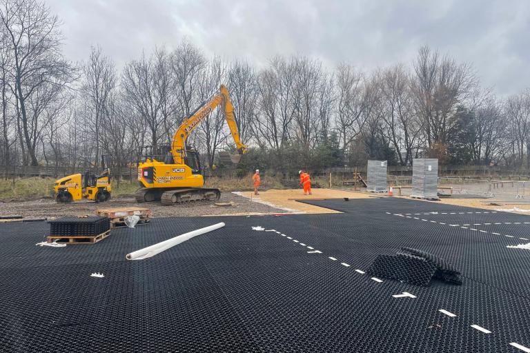 Civils - Cuningar Loop phase 2 woodland park & phase 3 car park improvements