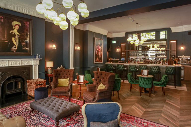 Bailiffgate Hotel, delivered by Robertson Construction North East - bar