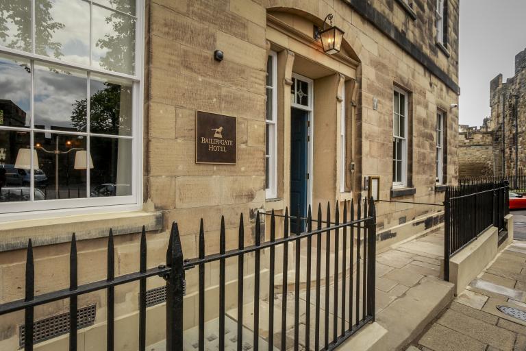 Bailiffgate Hotel, delivered by Robertson Construction North East - main entrance