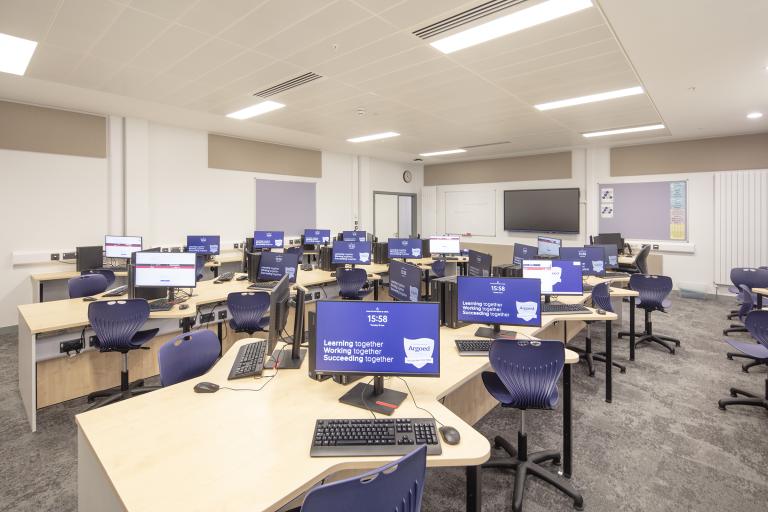 Classroom with computing area