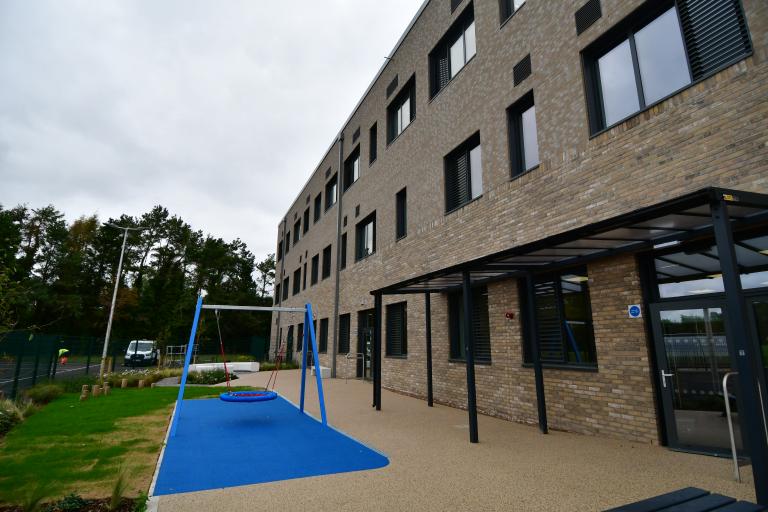 Monifieth LEarning campus play area