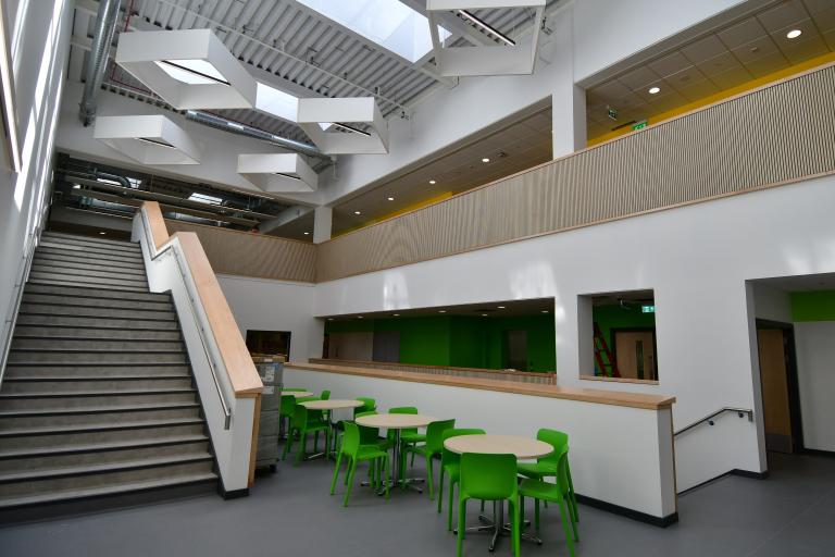 Monifieth Learning Campus interior