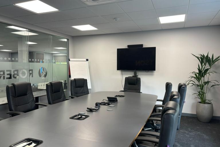 Park Square office refurbishment conference room 