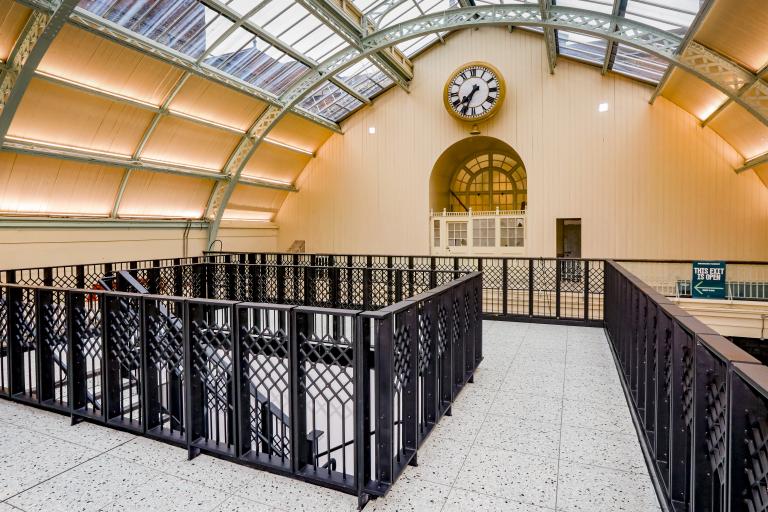 Mezzanine floor at Grainger Market in Newcastle, delivered by Robertson