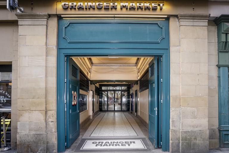 Grainger Market Entrance 