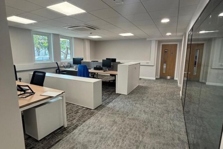 Office area at BEAR Scotland