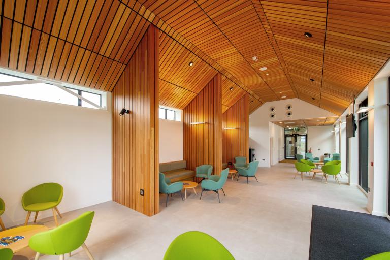 Interior of Bierley Crematorium