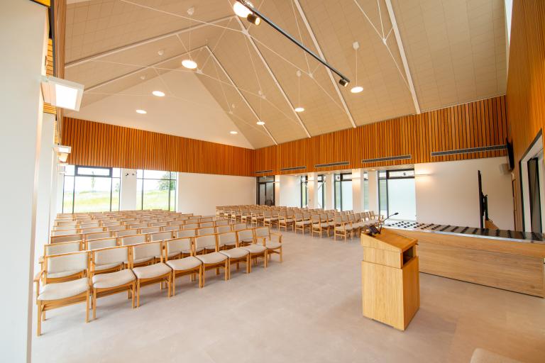 Internal at Bierley Crematorium