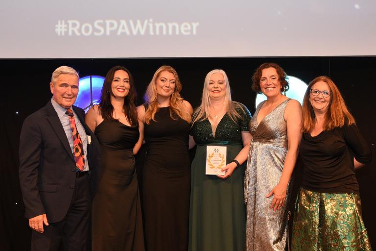 RoSPA Fall Prevention Trophy