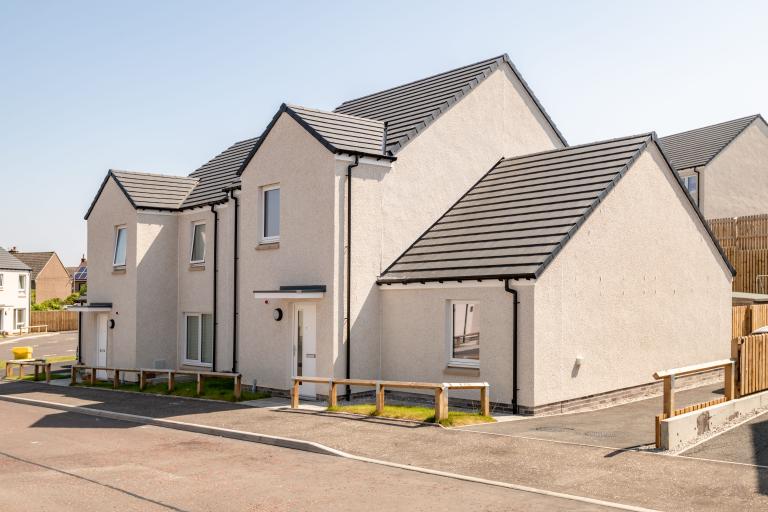 Blacklaw Road development, delivered by Robertson for Fife Council