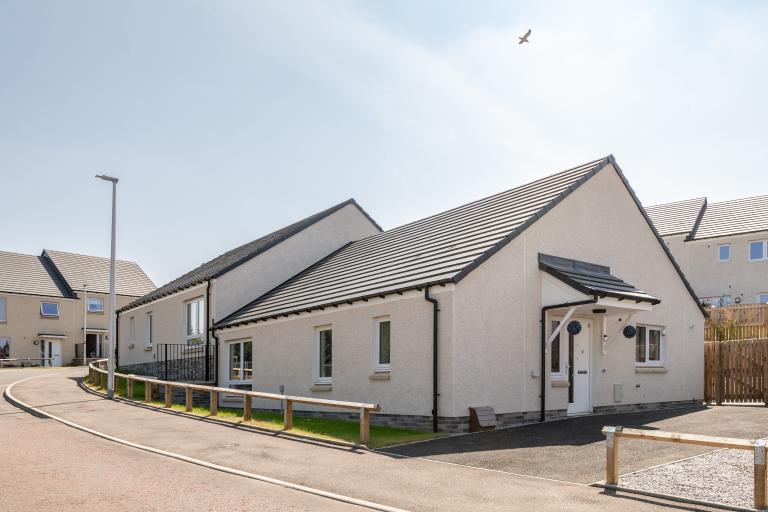 Blacklaw Road development, delivered by Robertson for Fife Council