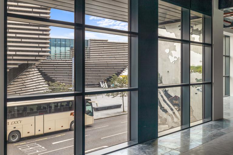 ames Thomson House looks onto The V&A and the wider waterfront