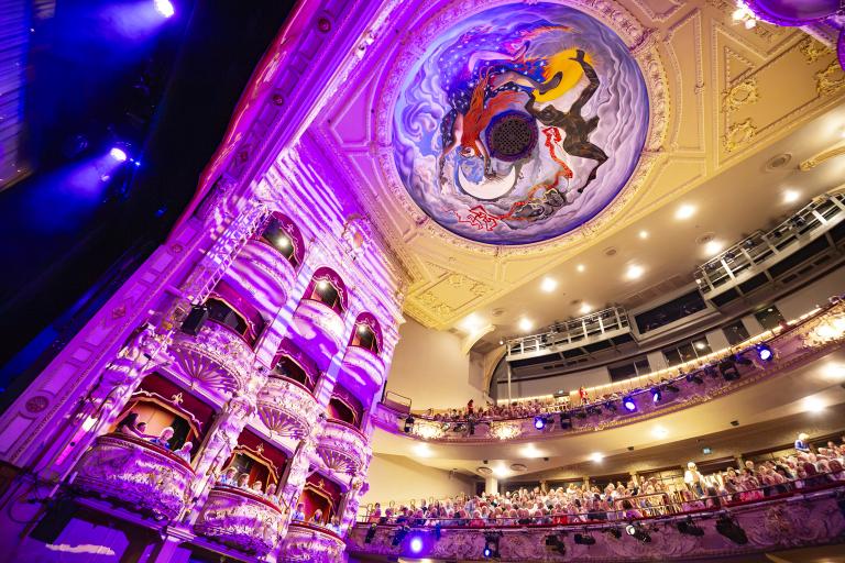 Main auditorium at the refurbished King's Theatre, delivered by Robertson