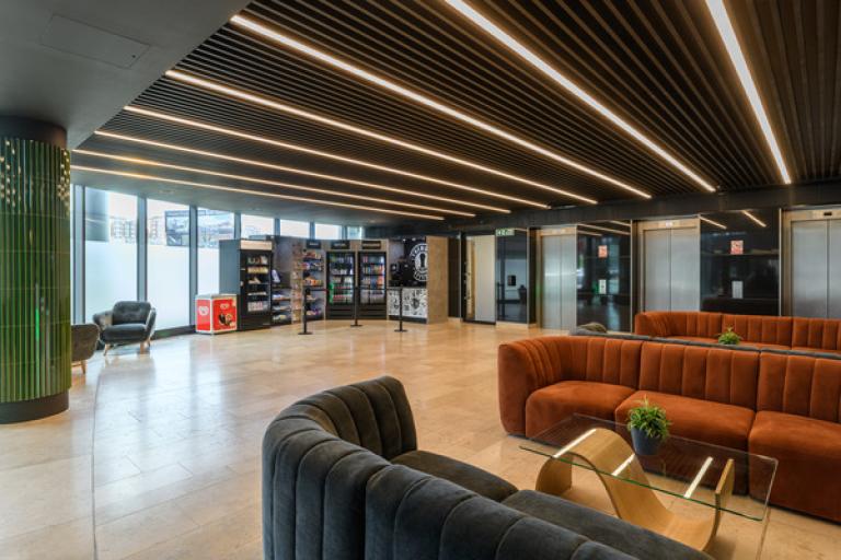 Baltic Works seating area