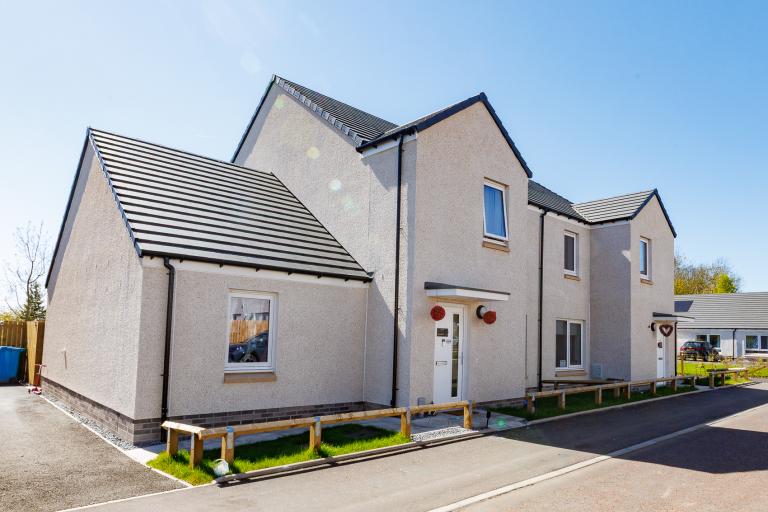 Affordable housing in Glenrothes, Fife