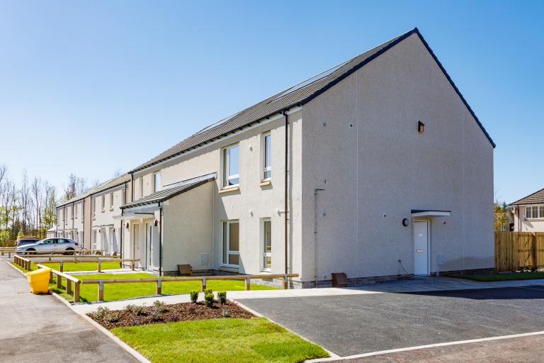 Affordable housing in Glenrothes, Fife