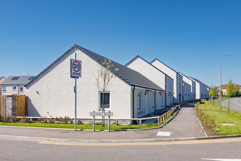 Affordable housing in Glenrothes, Fife