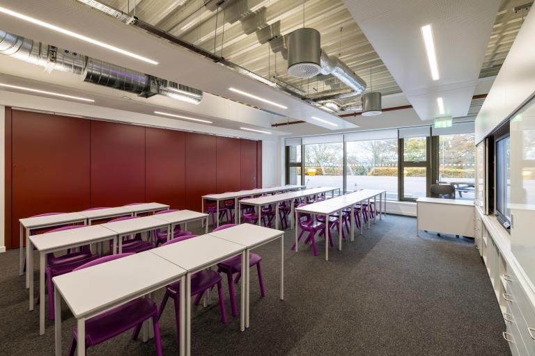 Harris Academy class with tables 