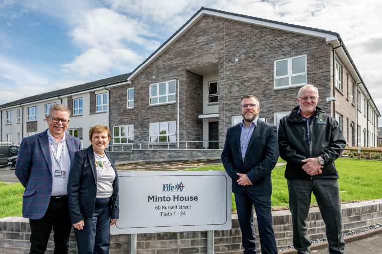 Robertson hands over 44 extra care homes to Fife Council 