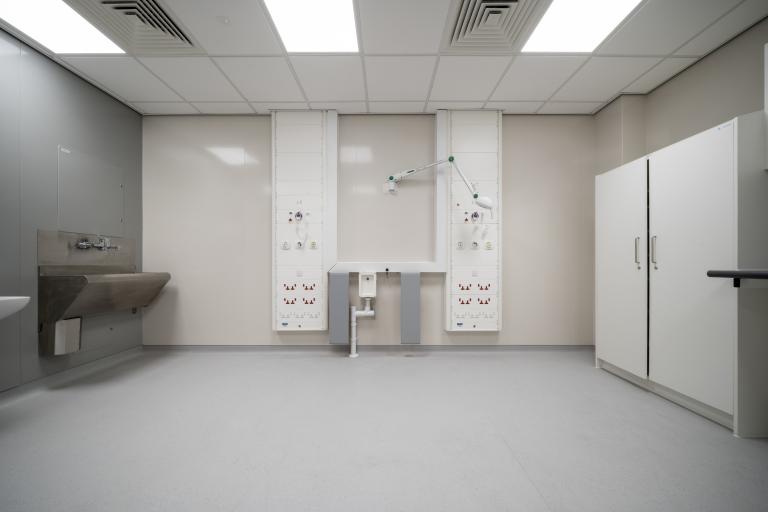 Bradford Royal Infirmary renal dialysis refurbishment room