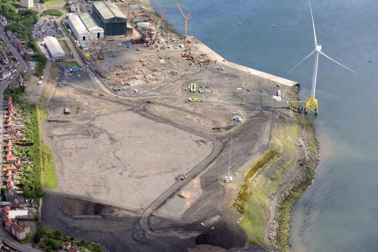 Energy Park Fife aerial view