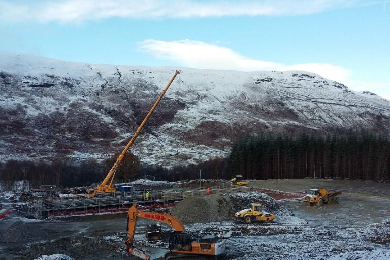 Construction of biomass facility - December 2016