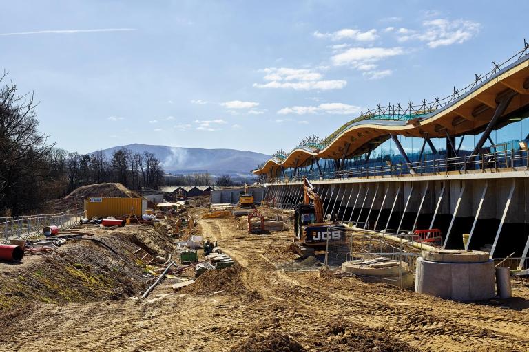 Backfill of earthworks - image by Mark Power