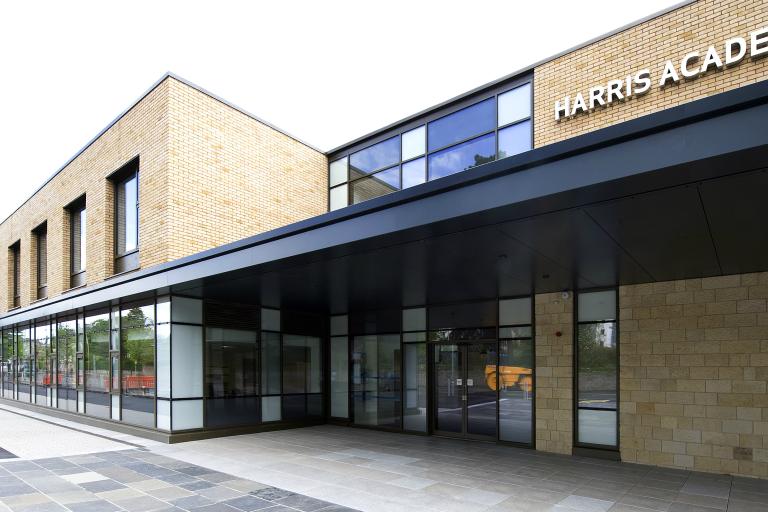 Harris Academy entrance