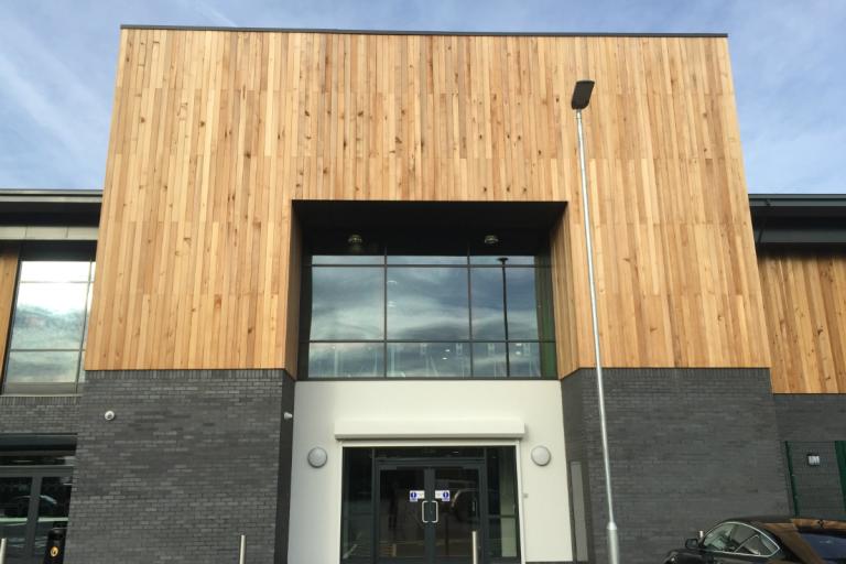 Exterior of Isobel Bowler Sports Ground pavilion