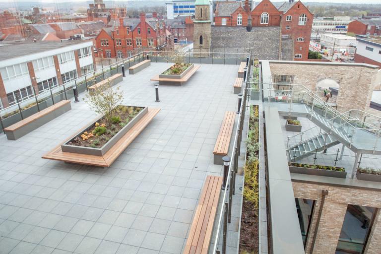 Great Moor Street - roof garden 1