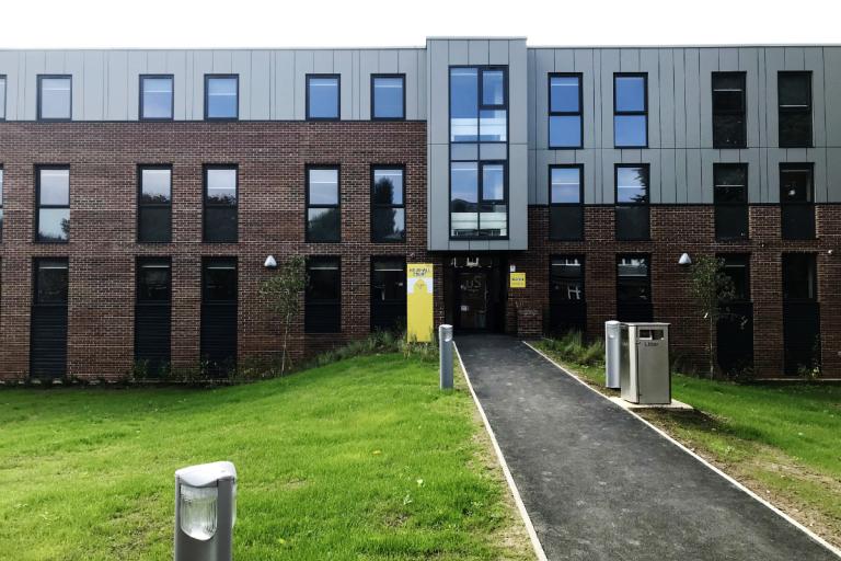 Houghall Court student accommodation - new building
