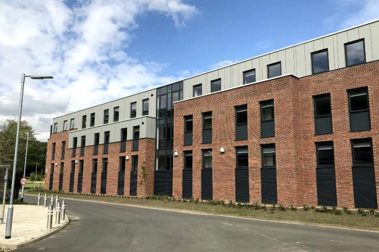 Houghall Court student accommodation - new building