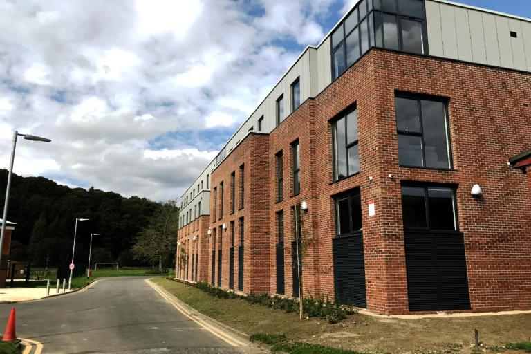 Houghall Court student accommodation - new building