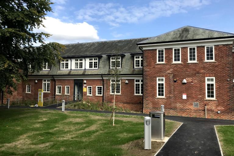 Houghall Court student accommodation - existing building