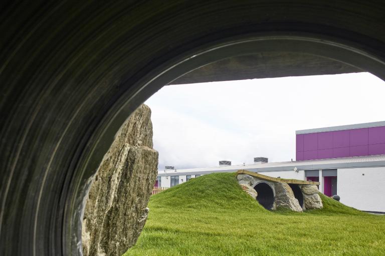 North Uist Primary play tunnels