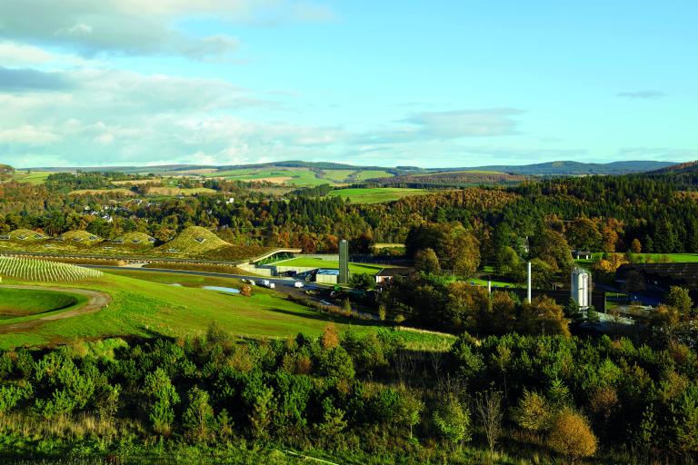 Aerial View Of The New Distillery - image by Mark Power