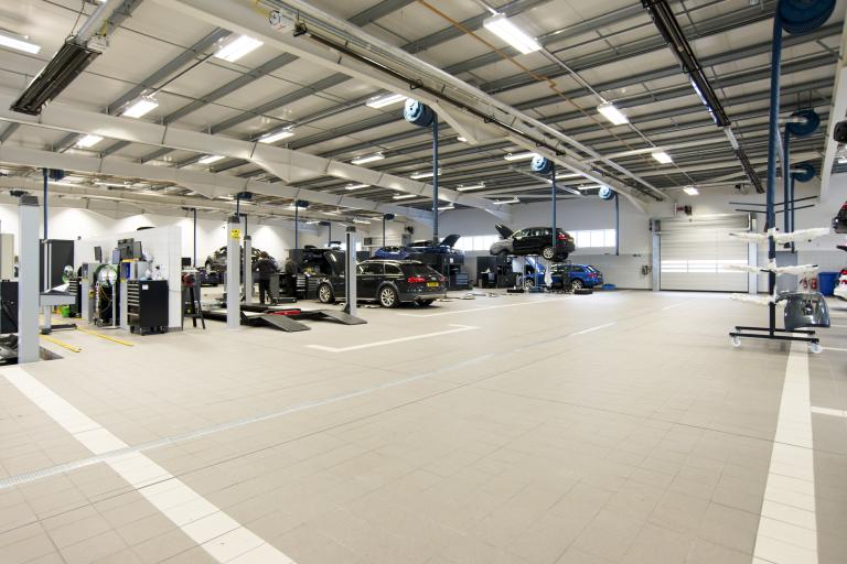 Audi Aberdeen workshop