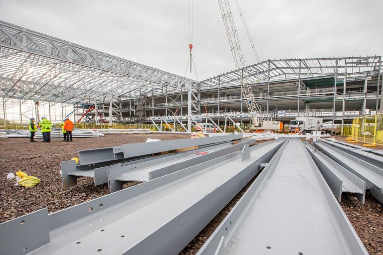 RAF Lossiemouth steelwork