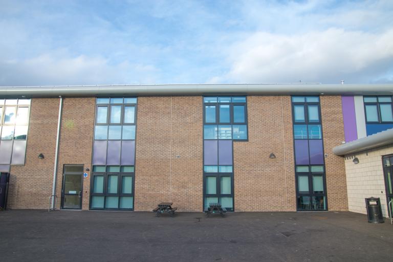 Sidlaw View Primary School - rear