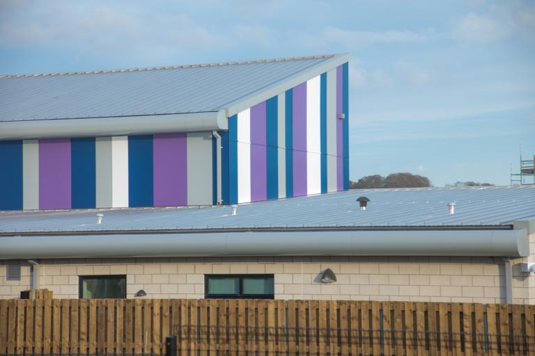 Sidlaw View Primary School - roof